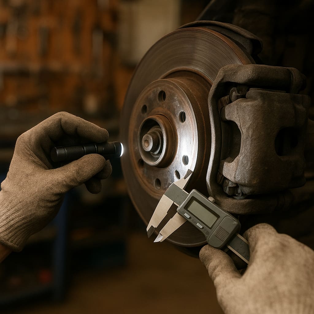 Brake inspection